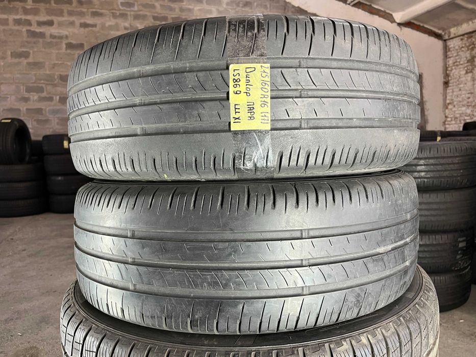 LS869 Літні шини 215/60r16 Dunlop Enasave EC300+ пара резина р16