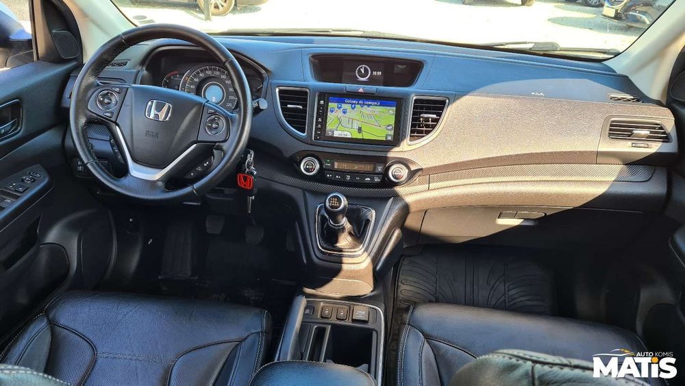 Honda CR-V 1.6D manual Navi kamera skóra climatronic 1rej 2017 bezwypadek