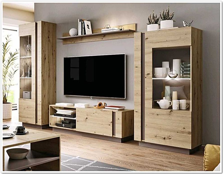 Nowość Meblościanka ARCO DĄB  meble  komoda szafa do salonu pokoju