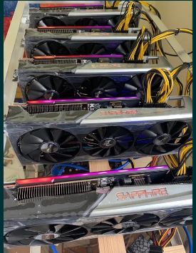 Каркас, корпус, риг для майнинг фермы на 6-8 видеокарт 5700,3060,1660