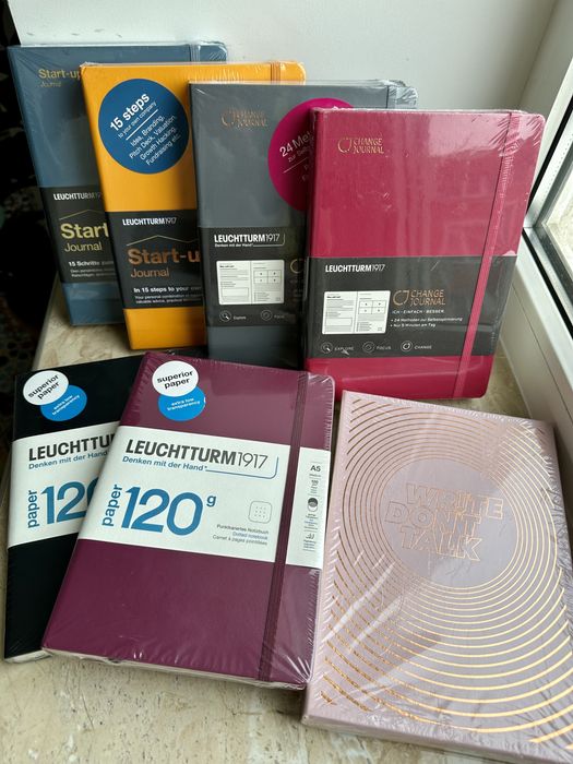 Leuchtturm 1917:блокнот,щоденник,щотижневик,bullet,скетчбук…