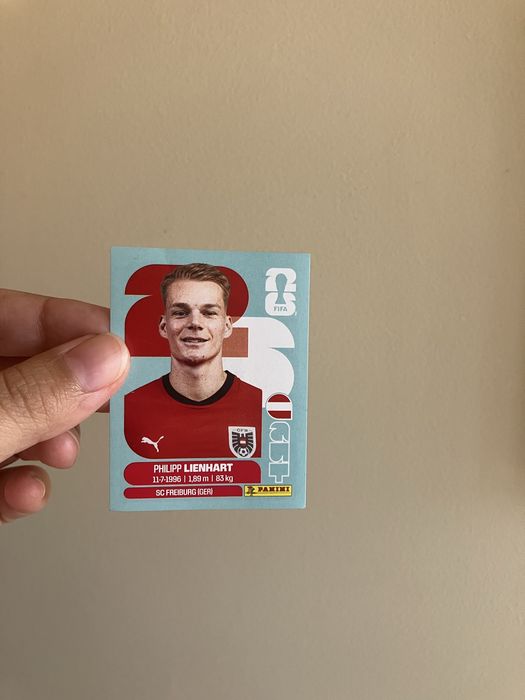Cromo Philipp Lienhart mundial 2026