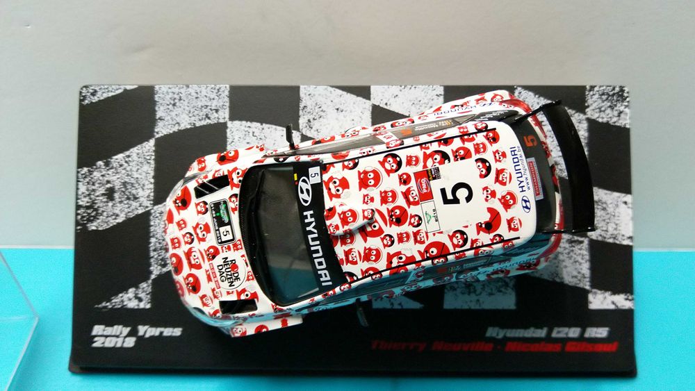 Hyundai i20 R5 #5: Rally Ypres 2018 - Miniatura escala 1/43