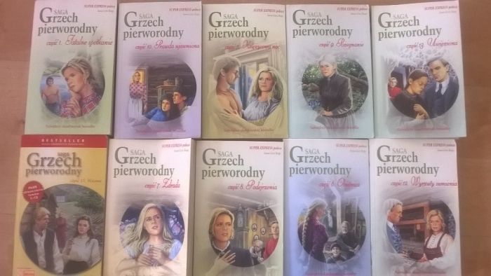 Saga Grzech pierworodny saga Siła amuletu Saga Hannah
