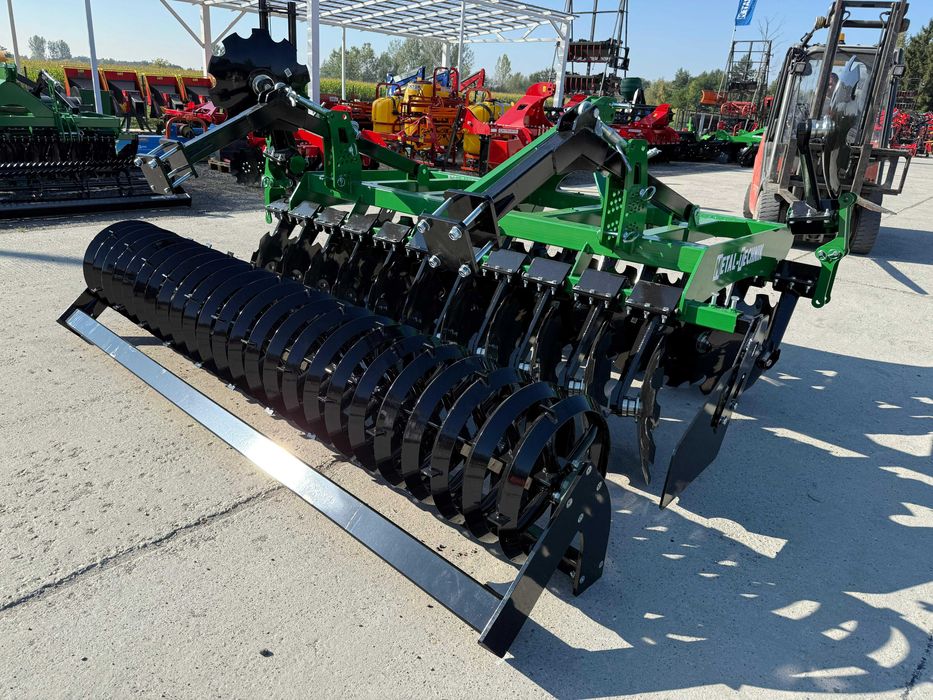 Brona talerzowa Metal-Technik 3.0m wał daszkowy - dowóz cała PL !!