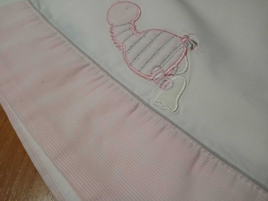 Conjunto lençóis para cama de bebé