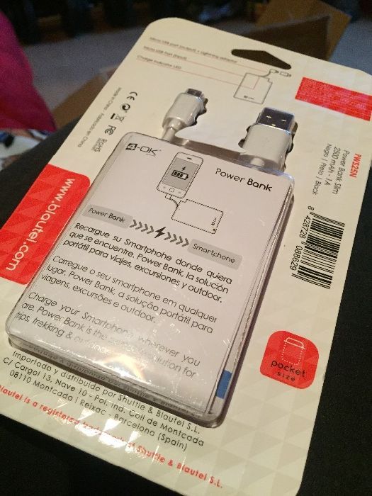 Power Bank 4-OK SLIM, Brand New in Box64552901631363121