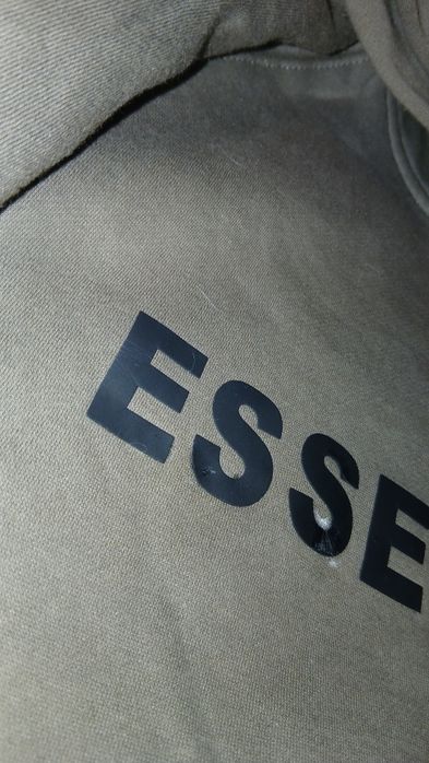 Худи essentials в бежевом цвете м размер