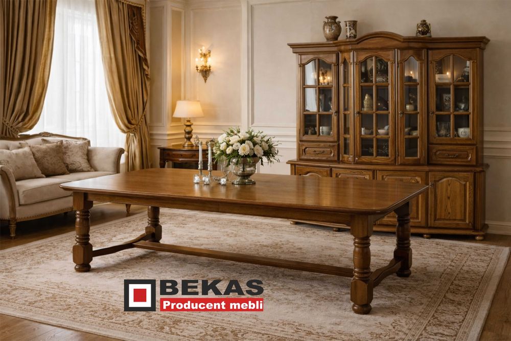 Witryna 180` Salon Jadalnia  exclusive Dąb Rustikal BEKAS Producent