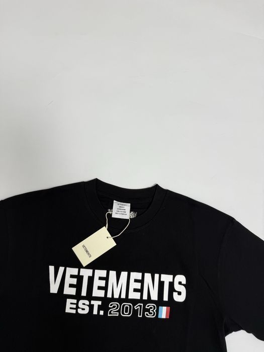 футболка Vetements Est 2013 tee S M L