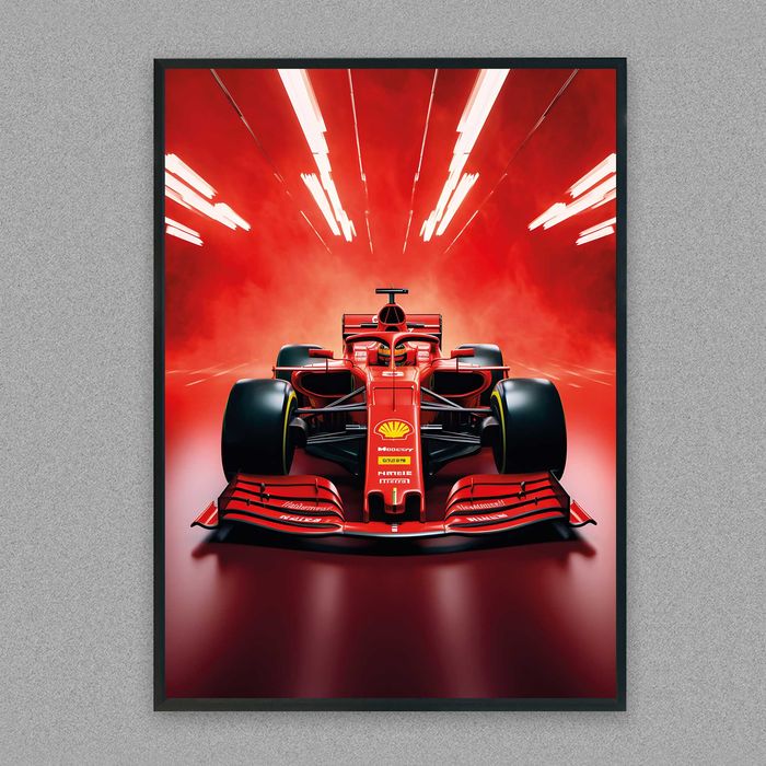 plakat F1, plakat obraz grafika formuła jeden, obraz auto F1 bolid