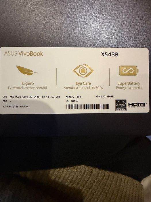 Portátil Asus VivoBook