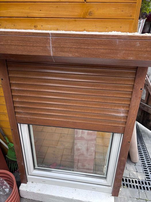 Okno 86,5x113,5 białe + rolety!