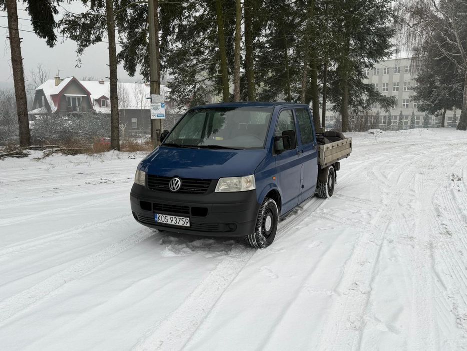 Volkswagen transporter t5 brygadówka doka