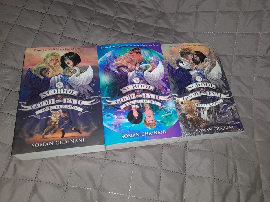 Набір із 3 книг The School for Good and Evil – англійською