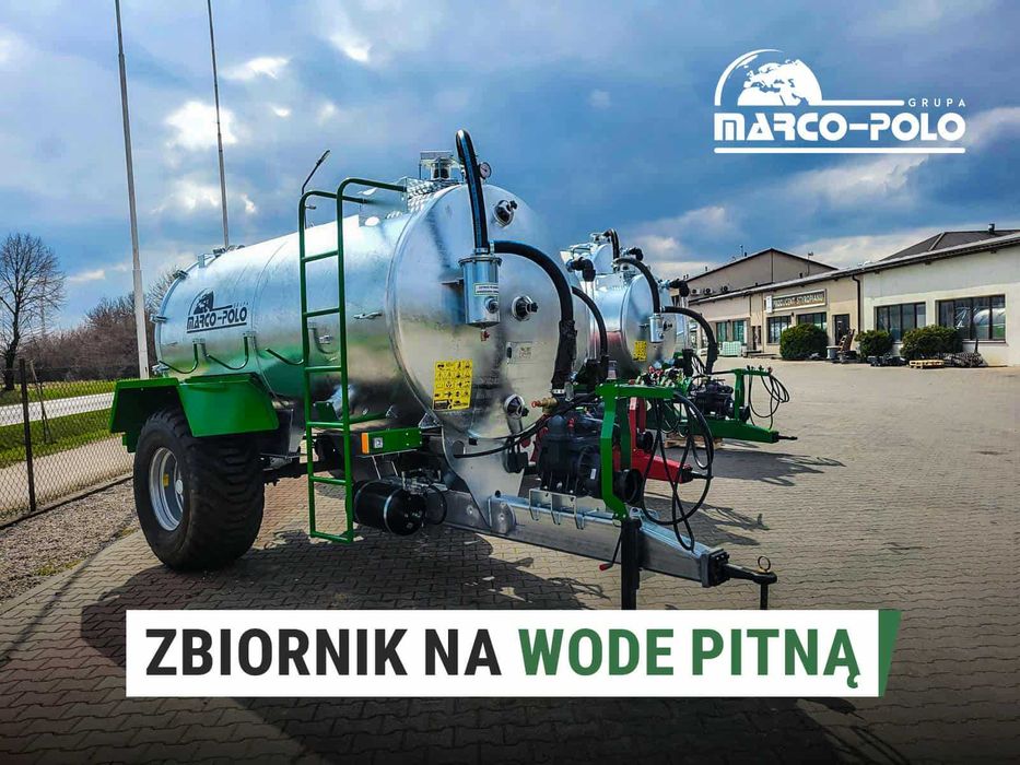 Zbiornik na wodę pitną beczka beczkowóz wóz do wody Producent PL