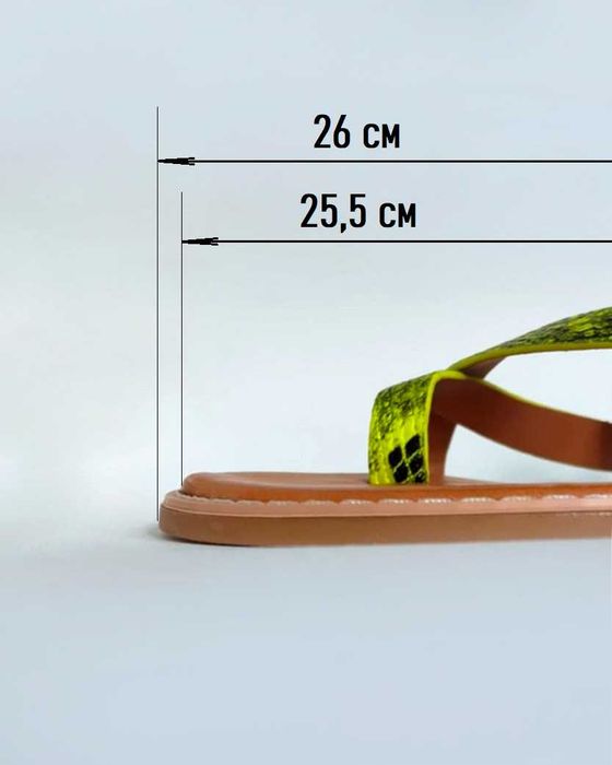 Нові в коробці сандалі босоніжки-сланці Ana Scarpe устілка 25,5-26 см