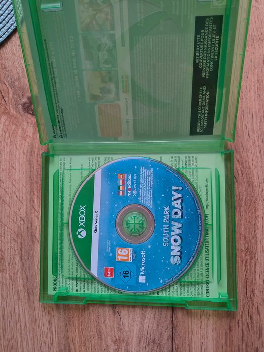 South Park: Snow Day! Jak nowa! Pudełko + płyta. Xbox Series X