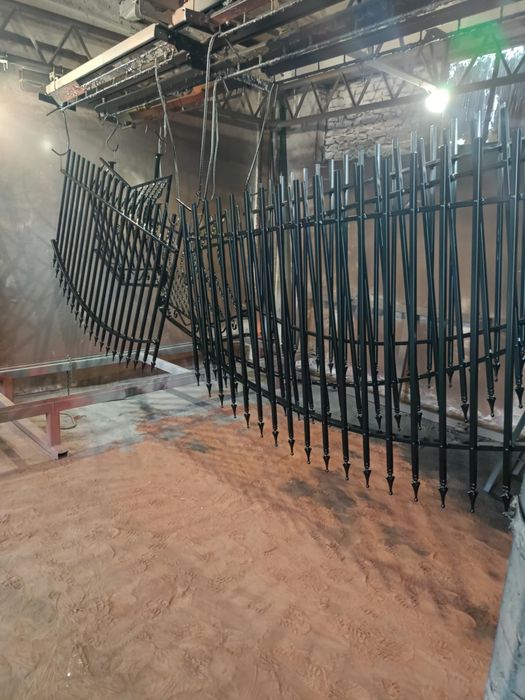 Malowanie proszkowe / Piaskowanie / ogrodzenia / balustrady / Łomża