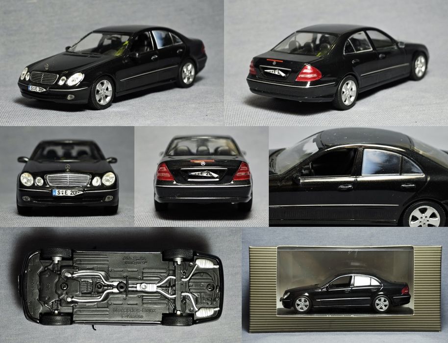 Модели 1/43 Mercedes 190E, W100, 116, 123, 124, 211 (Minichamps)