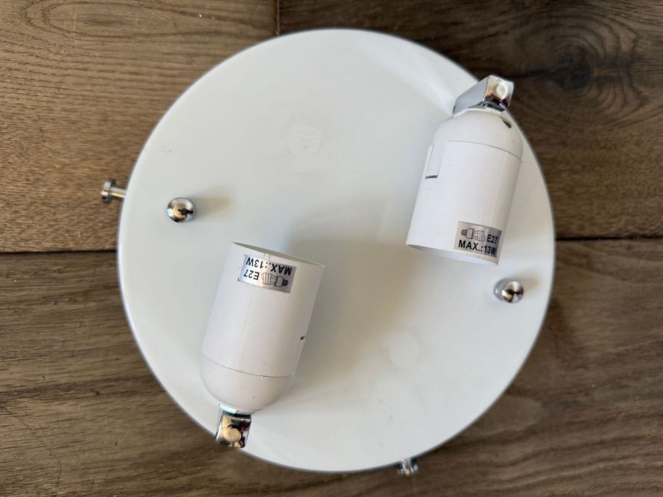 Designerska lampa sufitowa, kinkiet  PLU 40 cm, jedwabna