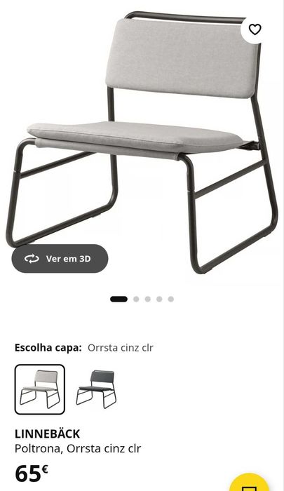 Poltrona ikea LINNEBÄCK