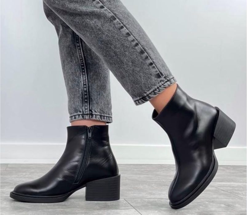 Ботінки, сапоги шкіра, ботинки,  сапожки, зимові