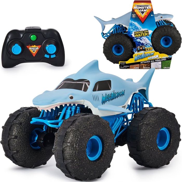 monster truck monster jam megalodon zdalnie sterowany samochód 1:15