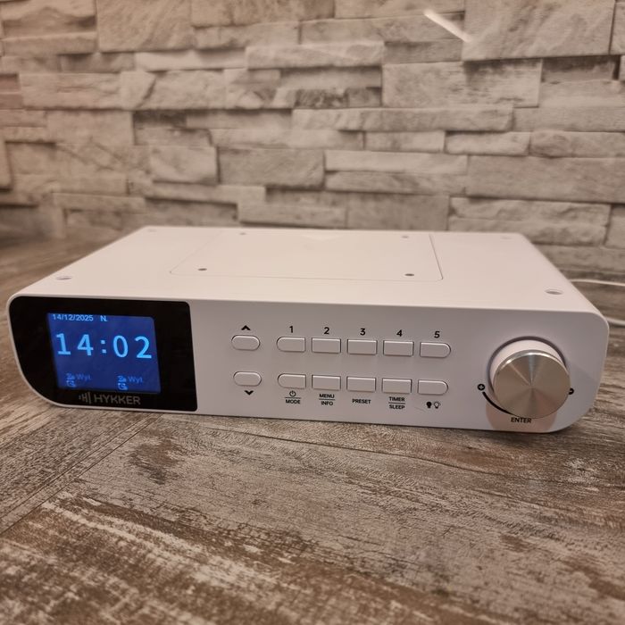 Radio kuchenne podszafkowe FM DAB+ Bluetooth