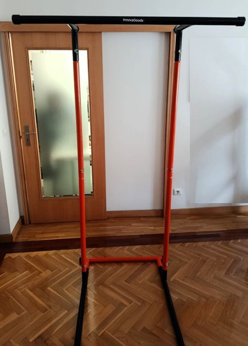 Estação de Elevações e Fitness com  saco de arrumação
