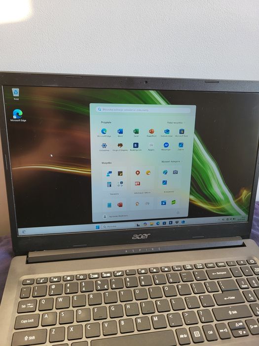 Szybki laptop Acer Aspire 3 4/128GB SSD Windows 11