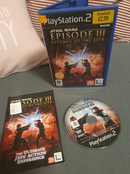 Gra gry ps2 playstation 2 Star Wars Wpisowe 3 III Revenge of the sith