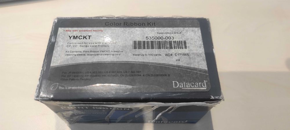Стрічка  YMCKT  535000-003 Datacard (к-ть на 500 карт)