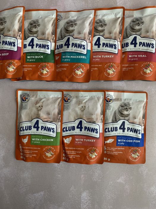 Корм для котов Club 4 Paws Корм для котів Club 4 Paws