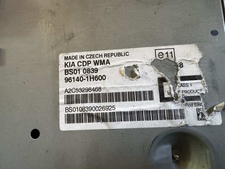 Radio kia ceed sprawne