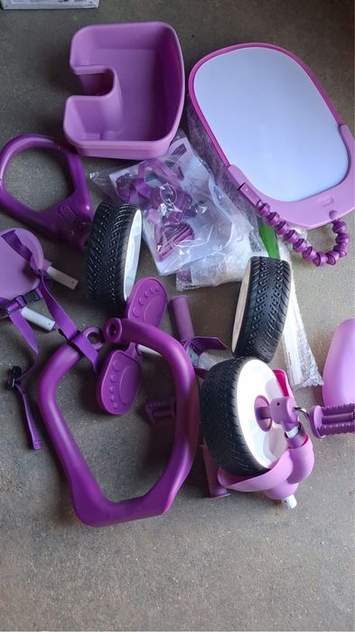 Triciclo 4-em-1 Little Tikes (Rosa) – Evolutivo, novo