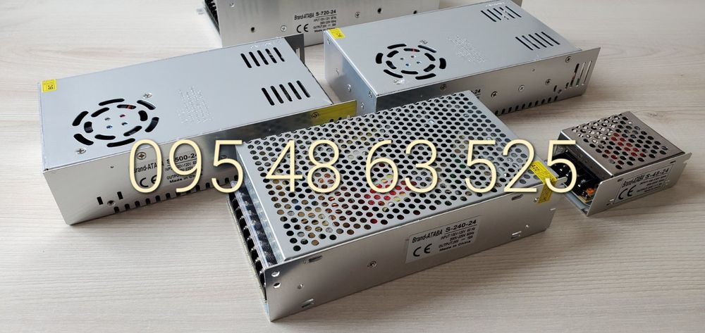 Блоки живлення 12в, 24в метал: 200 грн. - Перетворювачі напруги ...