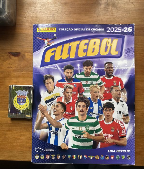 Cromos Caderneta Liga Portugal Betclic 2025/26