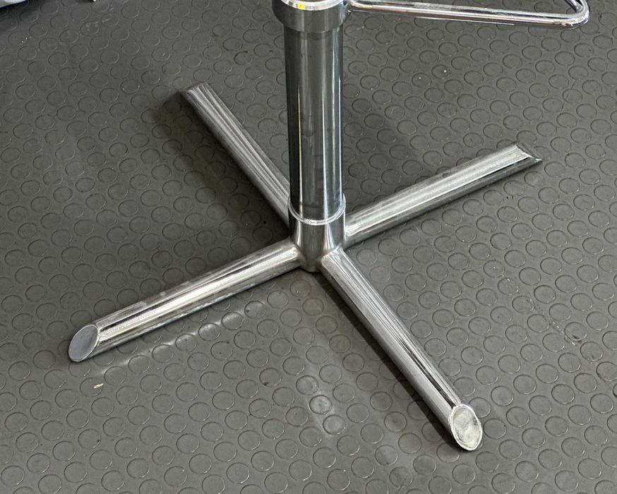 Чорний барний шкіряний стілець/чорне барне шкіряне крісло/меблі