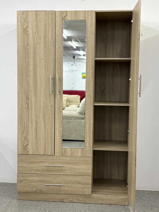 saldos novos roupeiros de 3 portas com espelho envio gratis