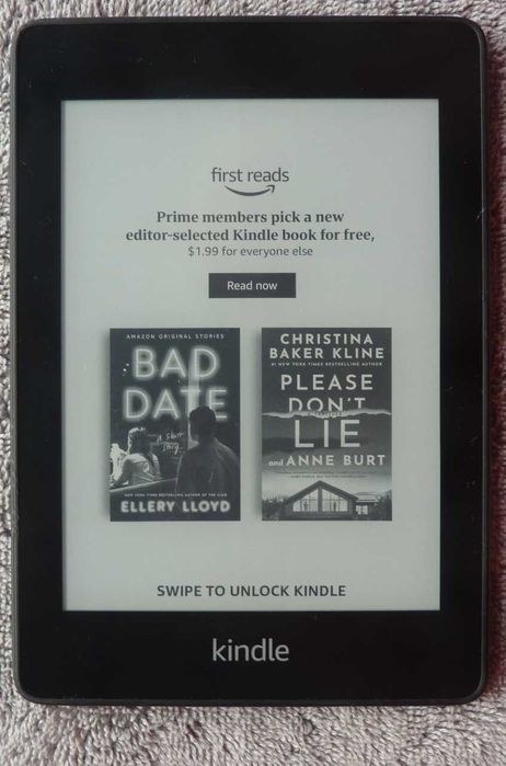Kindle paperwhite 4 10th generacja - 8 GB pamięci Z REKLAMAMI "00BT"
