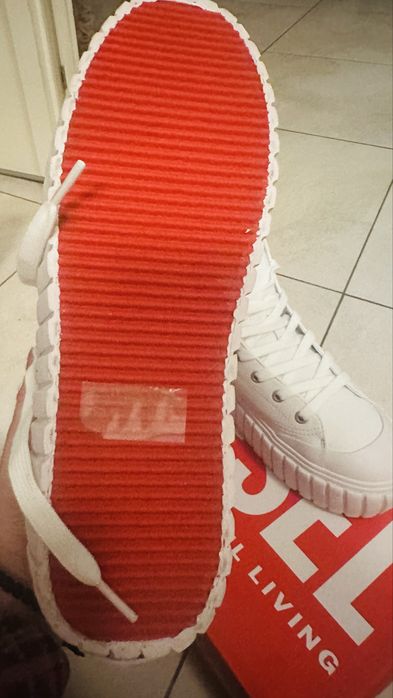 кеды Diesel, модель S-Hanami Mid X размер 40 телячья кожа  новые
