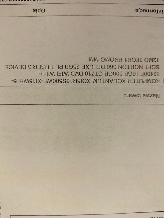 Komputer stacjonarny