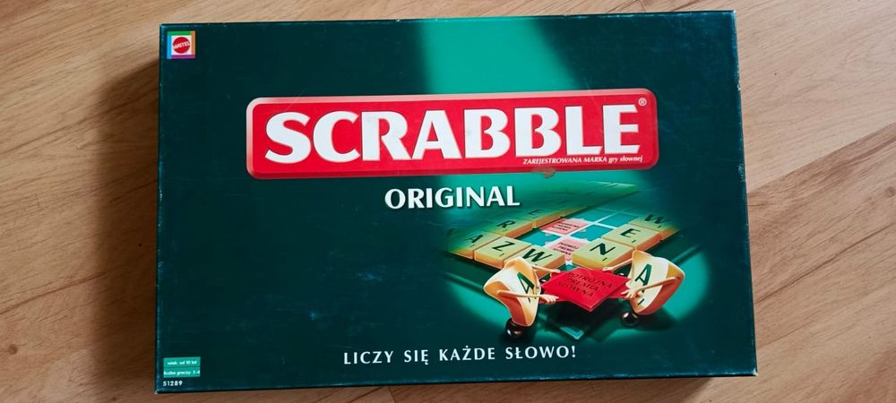 Scrable 2005 kod 51289 unikat kolekcjonerski
