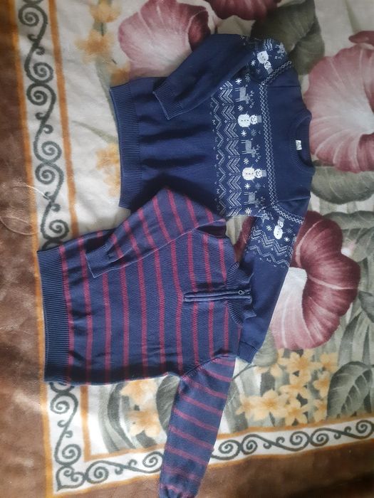 Свитер новогодний Cool club р 128-134 хлопок