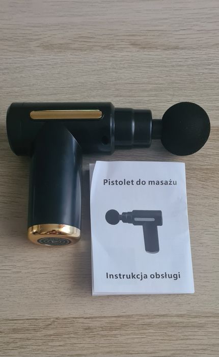 Pistolet do masażu z 4 wymiennymi głowicami