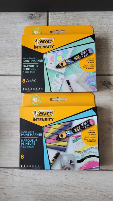 Bic Intensity 8 sztuk plus 8 sztuk pastelowych kolorów