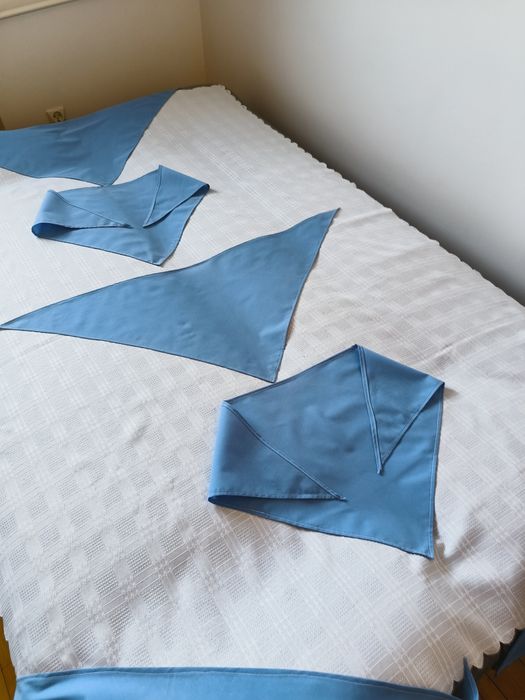 Chusty harcerskie 6 sztuk, komplet