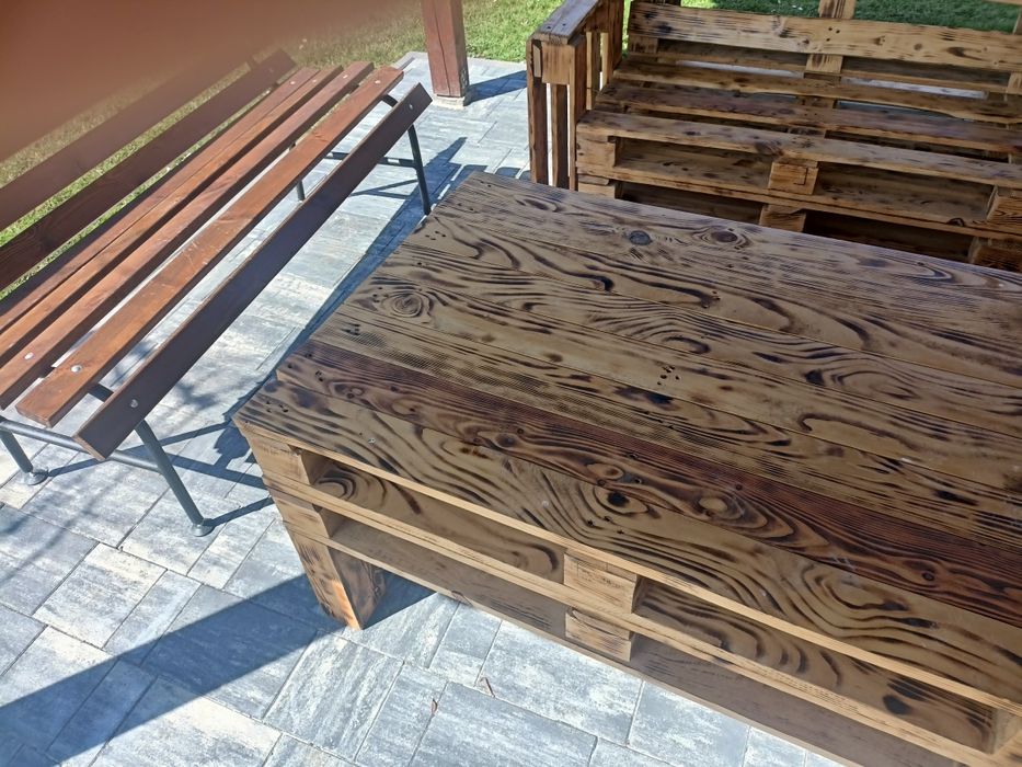 Meble ogrodowe z palet