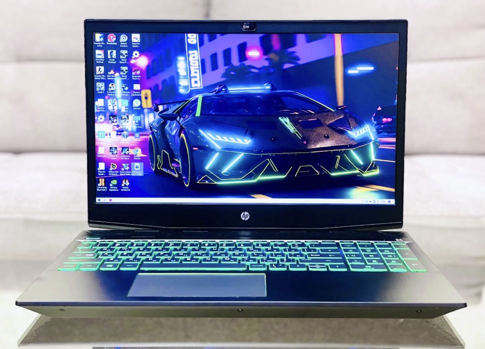 HP GAMING/FHD/IPS/Ryzen 5 4600H/4.0 GHz/16 ГБ/SSD/HDD/GTX 1650 Ti/4 ГБ